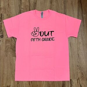 Gildan Peace Out 5th Grade Tee